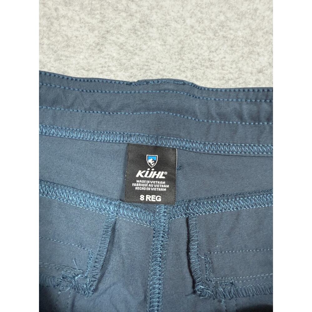 Kuhl Womens Size 8 Reg Blue Cargo Pants Hiking Outdoor - Picture 3 of 8